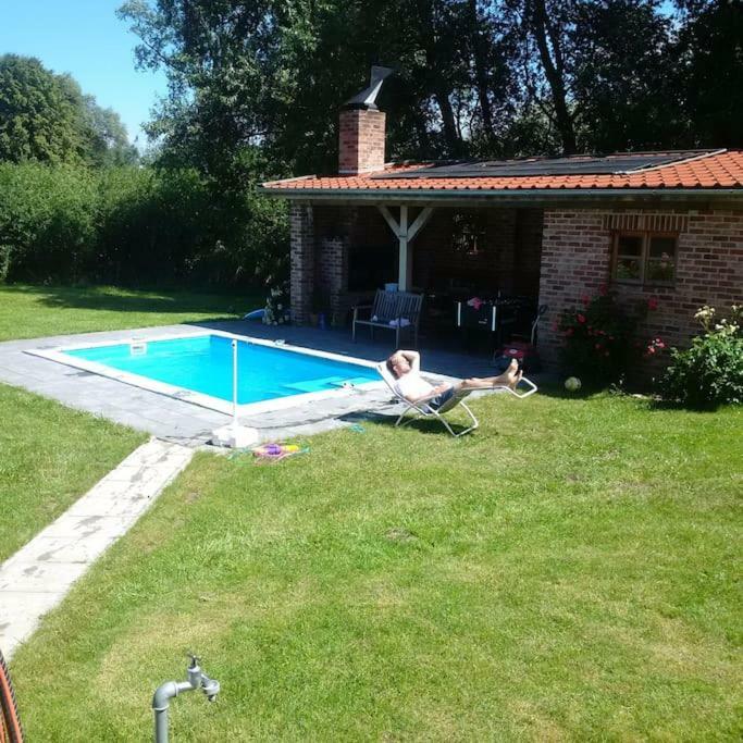 Warnkenhagen  Traumhaftes Luxus-Ferienhaus מראה חיצוני תמונה